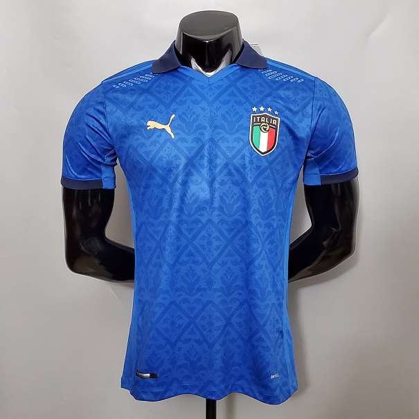 AAA Quality Italy 2020 European Cup Home Jersey(Player)